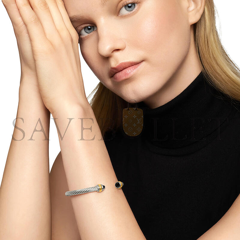 dau1d Yvrm*n classic cable bracelet 5mm b12381 s4abo